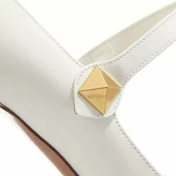 Valentino Garavani Ankle Strap High Heels Ivory Talon Haut -Pas Cher Fashionette Magasin PACKSHOT 7