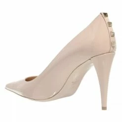 Valentino Garavani Studded Street And Leather Party Style Rose Escarpin -Pas Cher Fashionette Magasin SHOES 46