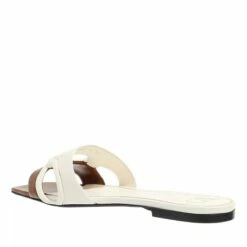 Valentino Garavani Sandals Flat Vg Chain 1967 Slide Brown Claquette 9 Valentino Garavani Sandals Flat Vg Chain 1967 Slide Brown Claquette -Pas Cher Fashionette Magasin SHOES 5