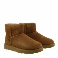 Ugg W Classic Mini Ii Chestnut Bottes D'hiver