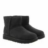 Ugg W Classic Mini Leather Black Bottes D'hiver -Pas Cher Fashionette Magasin a0118913 ugg 1