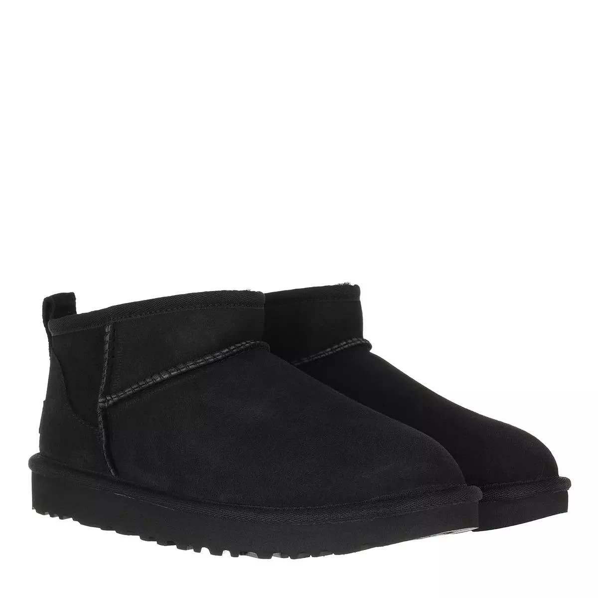 Ugg W Classic Ultra Mini Black Bottes D'hiver 3 Ugg W Classic Ultra Mini Black Bottes D'hiver