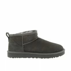 Ugg W Classic Ultra Mini Grey Bottes D'hiver -Pas Cher Fashionette Magasin a0135918 ugg 2