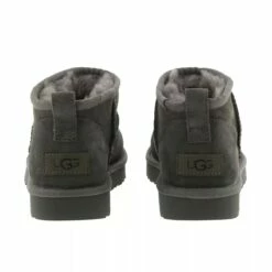 Ugg W Classic Ultra Mini Grey Bottes D'hiver -Pas Cher Fashionette Magasin a0135918 ugg 4