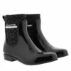 Coach Rivington Rubber Rain Bootie Black Bottes De Pluie