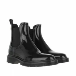 Lemon Jelly Block Chelsea Boot Black Botte Chelsea