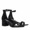 Steve Madden Irenee Sandal Black Suede Sandale -Pas Cher Fashionette Magasin a0142320 steve madden 1