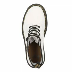 Dr. Martens 1460 Smooth Boot Leather White Bottes à Lacets -Pas Cher Fashionette Magasin a0143045 dr martens 3