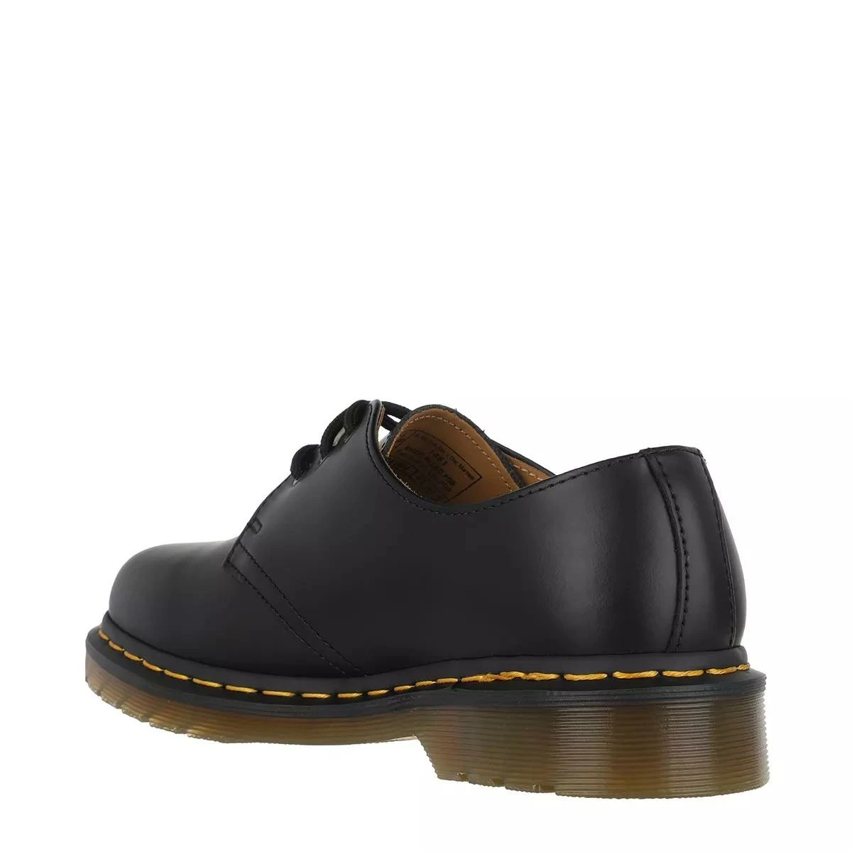 Dr. Martens 3 Eye Shoe Black Smooth Chaussures à Lacets 4 Dr. Martens 3 Eye Shoe Black Smooth Chaussures à Lacets – Image 2