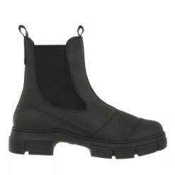 Ganni City Boot Black Bottine -Pas Cher Fashionette Magasin a0145096 ganni 2