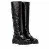 Nubikk Fara Zip Boots Leather Black Botte