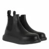 Alexander McQueen Chelsea Boots Leather Black Botte Chelsea