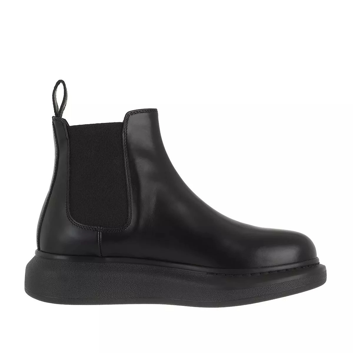 Alexander McQueen Chelsea Boots Leather Black Botte Chelsea 5 Alexander McQueen Chelsea Boots Leather Black Botte Chelsea – Image 3