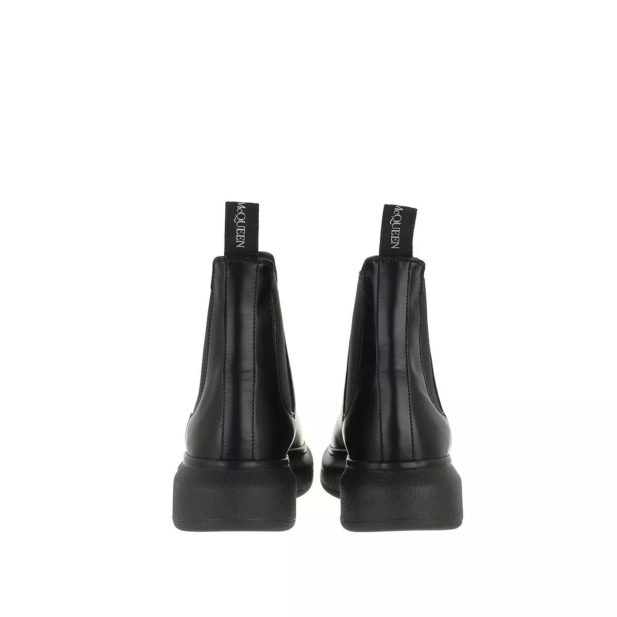 Alexander McQueen Chelsea Boots Leather Black Botte Chelsea 6 Alexander McQueen Chelsea Boots Leather Black Botte Chelsea – Image 4