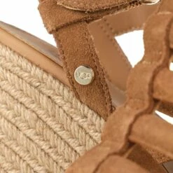 Ugg Cressida Sandal Suede Chestnut Espadrille -Pas Cher Fashionette Magasin a0149922 ugg 3