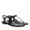 MICHAEL Michael Kors Mallory Thong Black Sandale