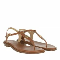 Devant 30 MICHAEL Michael Kors Mallory Thong Luggage Sandale