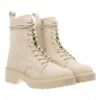 Steve Madden Tornado Bootie Suede BEIGE Bottes à Lacets