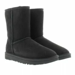 Ugg W Classic Short Ii Black Bottes D'hiver