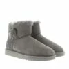 Ugg W Mini Bailey Button Ii Grey Bottes D'hiver