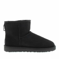 Ugg W Classic Mini Ii Black Bottes D'hiver -Pas Cher Fashionette Magasin ugg 69647 69445 04 4