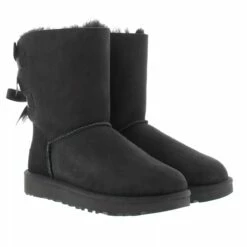 Ugg W Bailey Bow Ii Black Bottes D'hiver