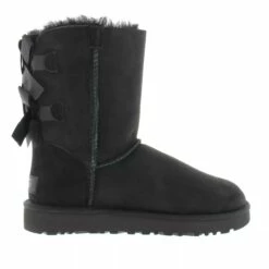 Ugg W Bailey Bow Ii Black Bottes D'hiver -Pas Cher Fashionette Magasin ugg 71114 4