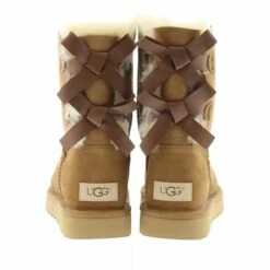 Ugg W Bailey Bow Ii Chestnut Bottes D'hiver 9 Ugg W Bailey Bow Ii Chestnut Bottes D'hiver -Pas Cher Fashionette Magasin ugg 71115 1