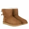 Ugg W Mini Bailey Bow Ii Chestnut Bottes D'hiver