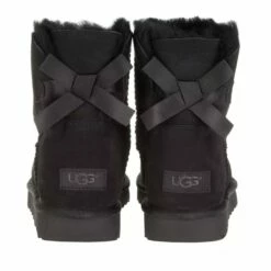 Ugg W Mini Bailey Bow Ii Black Bottes D'hiver -Pas Cher Fashionette Magasin ugg 76032 4